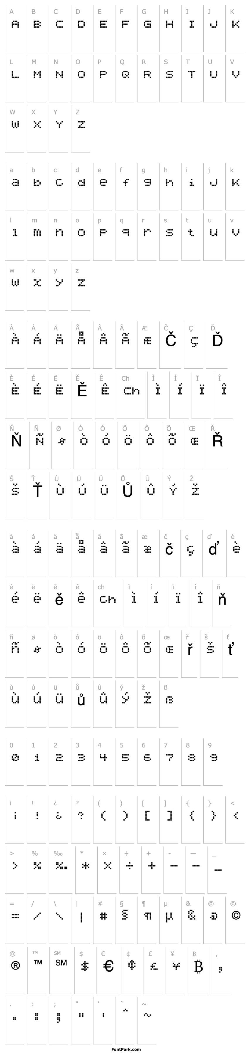 Přehled Bubbledot ICG Coarse Pos