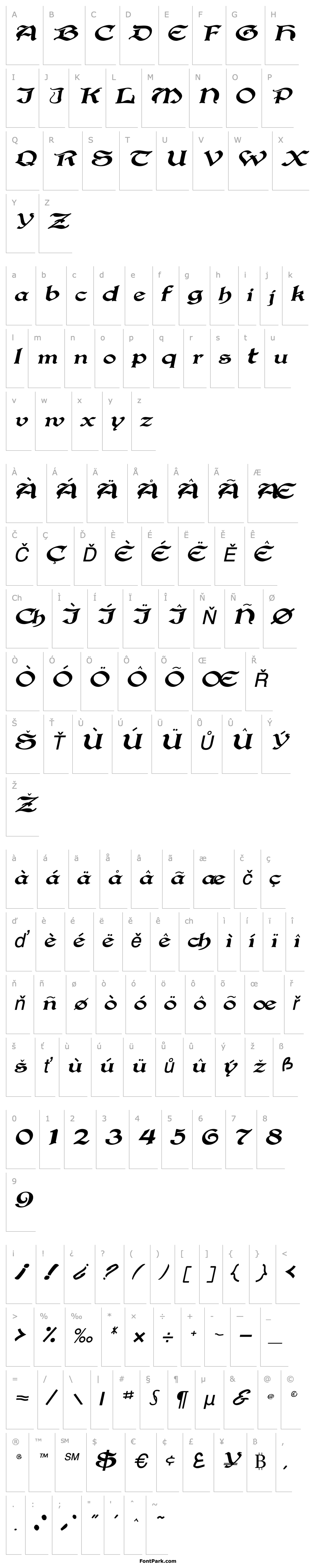 Přehled BucaneerSSK Italic