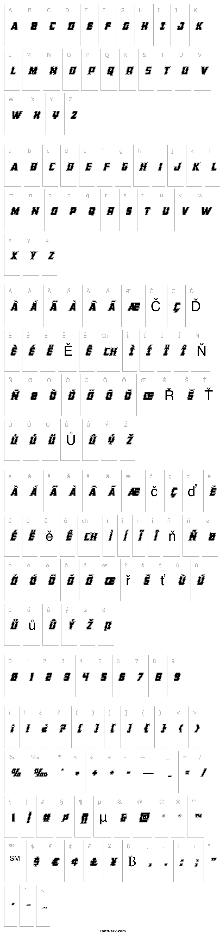 Overview Buchanan Academy Italic