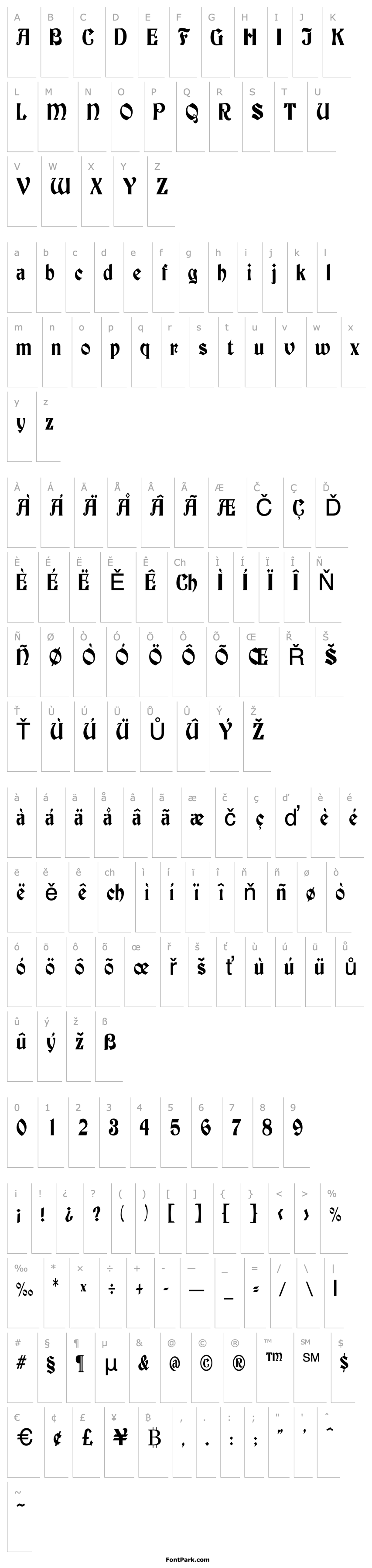 Overview BuckinghamCondensed Regular