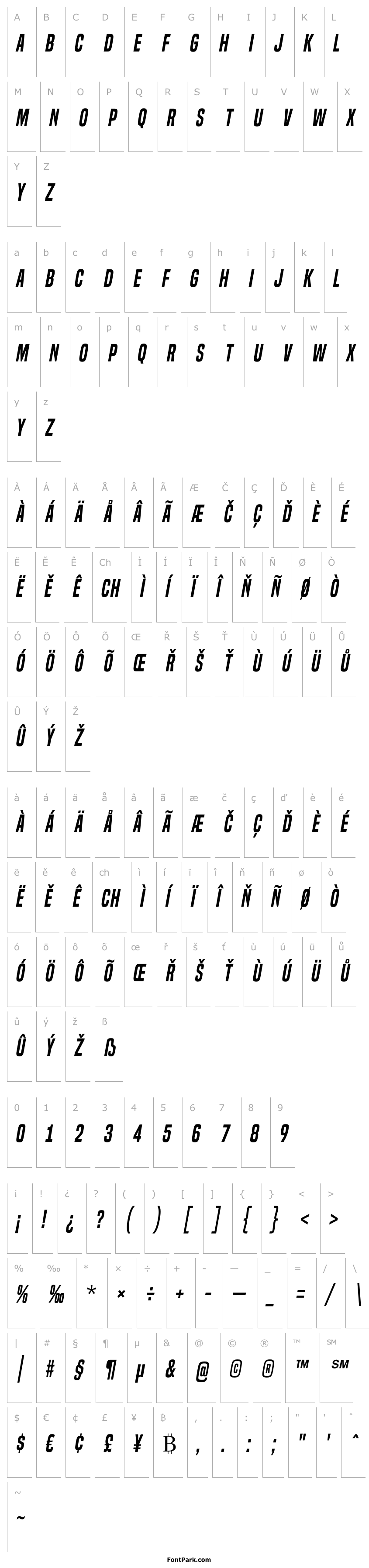 Přehled BuiltTitlingSb-Italic