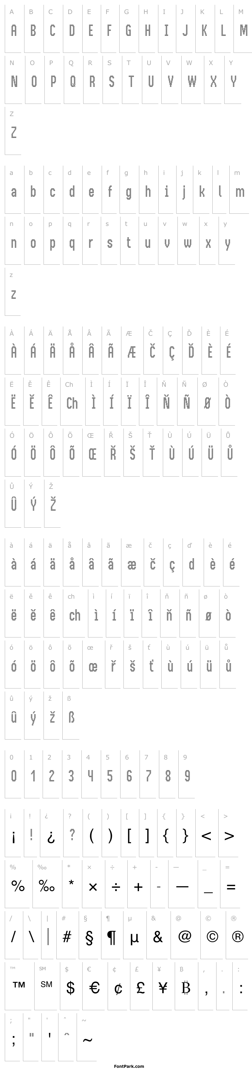 Přehled BusMatrix Condensed Condensed