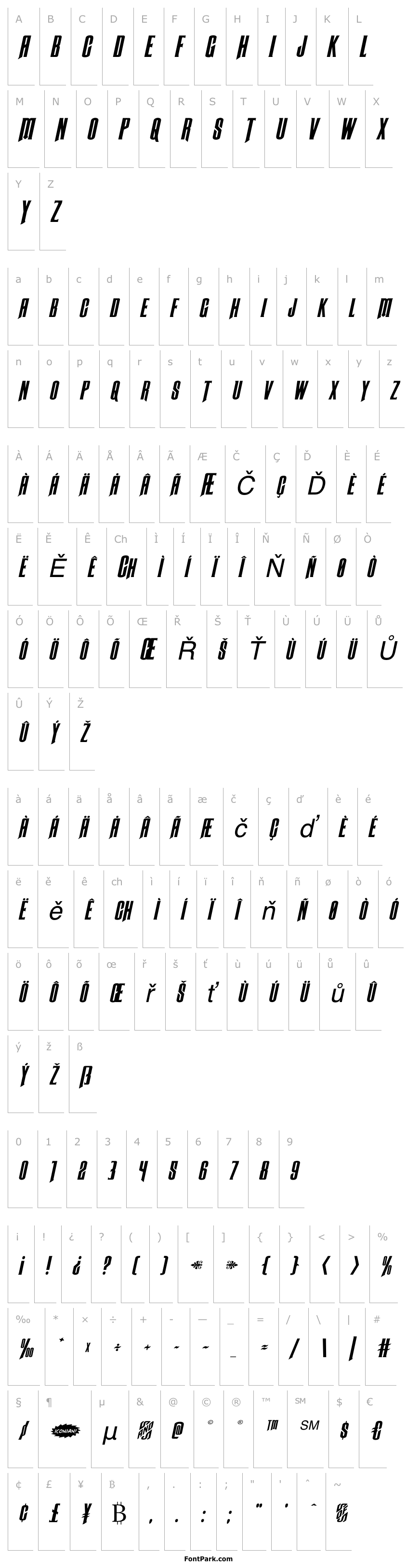 Overview Butch & Sundance Expanded Italic