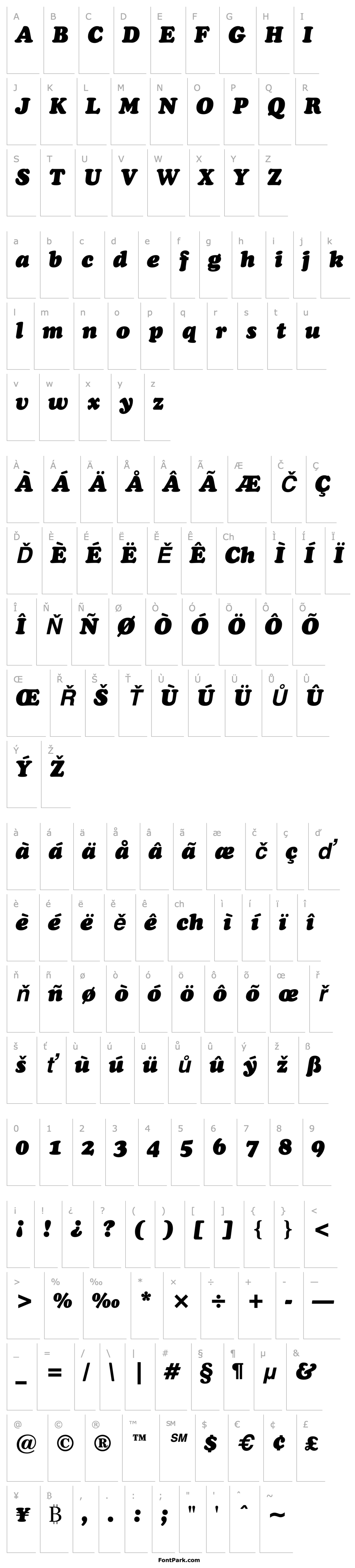 Overview CooperBT-BlackItalic