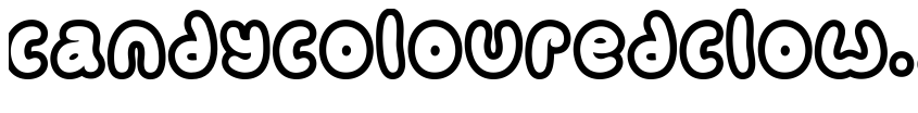 Font Candycolouredclown by Jeremy Woods