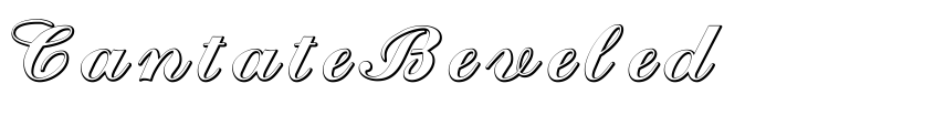 Preview CantateBeveled