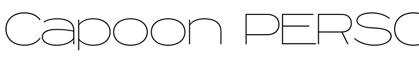 Preview Capoon PERSONAL USE Thin