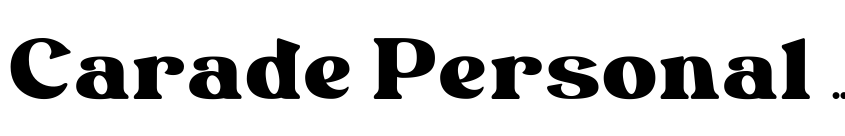 Preview Carade Personal Use