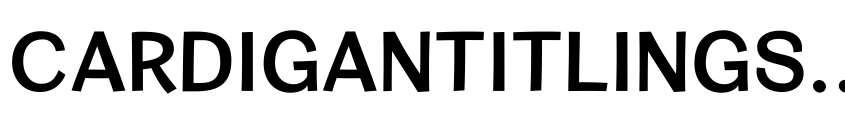 Preview CardiganTitlingSb-Regular