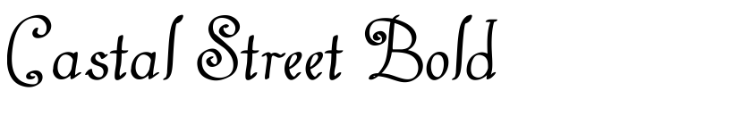 Preview Castal Street Bold