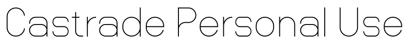 Preview Castrade Personal Use