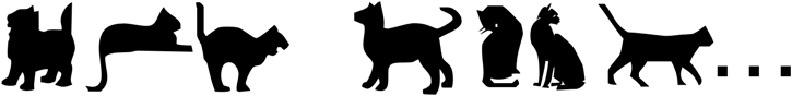 Preview Cat Silhouettes