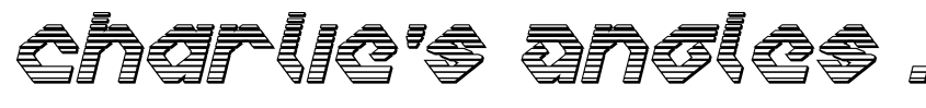 Preview Charlie's Angles Chrome Italic