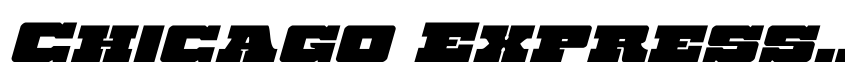 Preview Chicago Express Italic