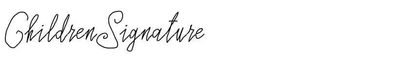 Preview ChildrenSignature