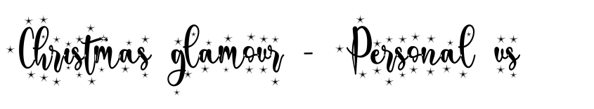 Preview Christmas glamour - Personal us