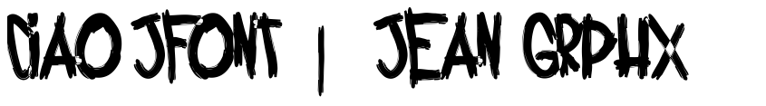 Preview Ciao jFont | Jean Grphx