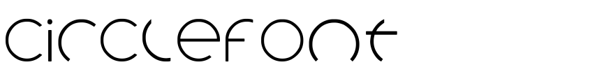 Preview circlefont