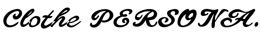 Preview Clothe PERSONAL USE ONLY