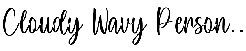 Preview Cloudy Wavy Personal Use