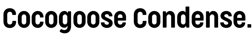 Preview Cocogoose Condensed Trial Semilight