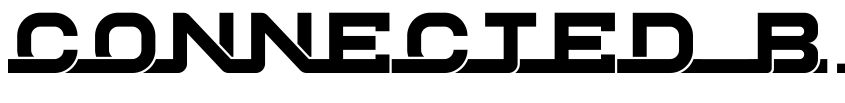Font Connected Book Regular by Vladimir Nikolic