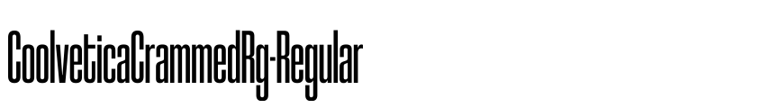 Preview CoolveticaCrammedRg-Regular