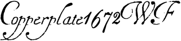 Preview Copperplate1672WF