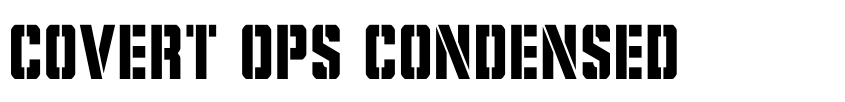 Preview Covert Ops Condensed