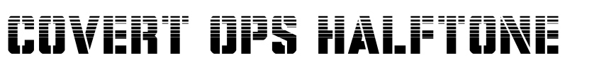Preview Covert Ops Halftone
