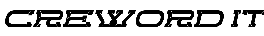 Preview Creword Italic