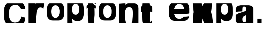 Preview cropfont expanded