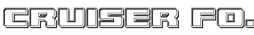 Preview Cruiser Fortress Engraved
