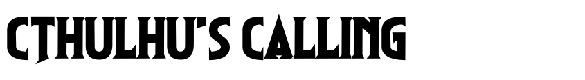 Preview Cthulhu's Calling