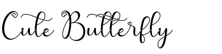 Preview Cute Butterfly