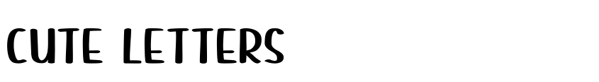 Preview Cute Letters