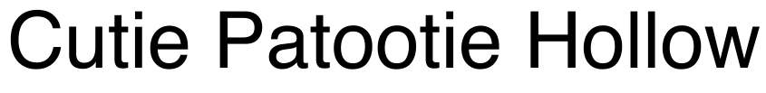 Preview Cutie Patootie Hollow