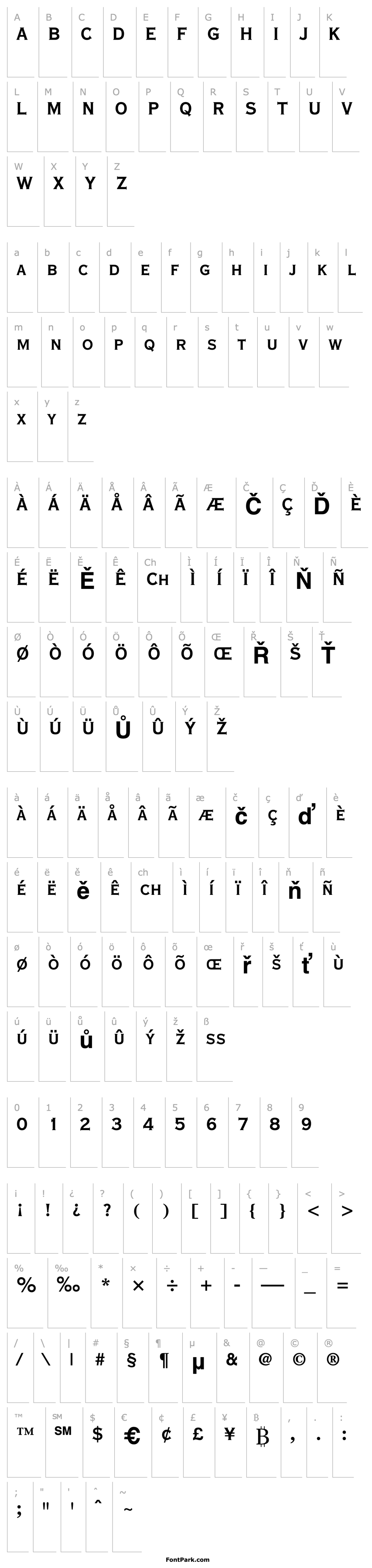 Overview Copperplate-ThirtyBC