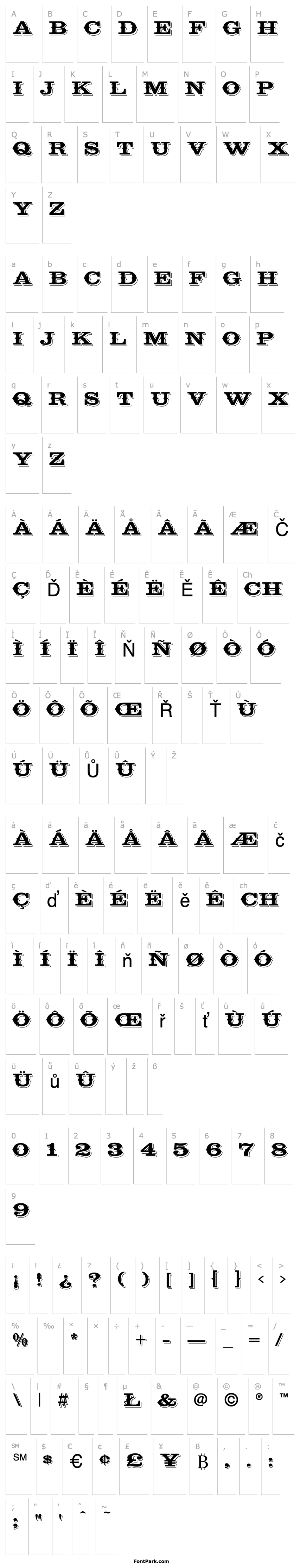 Přehled Cavalcade-Regular