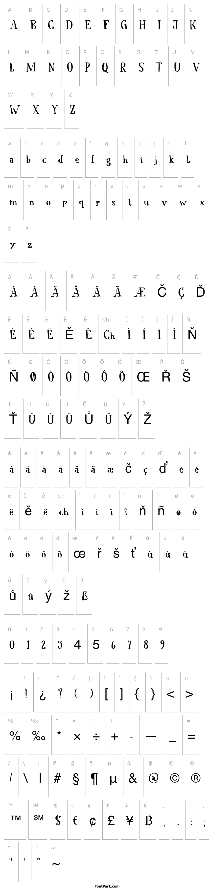 Přehled Cadora Woods DEMO Regular