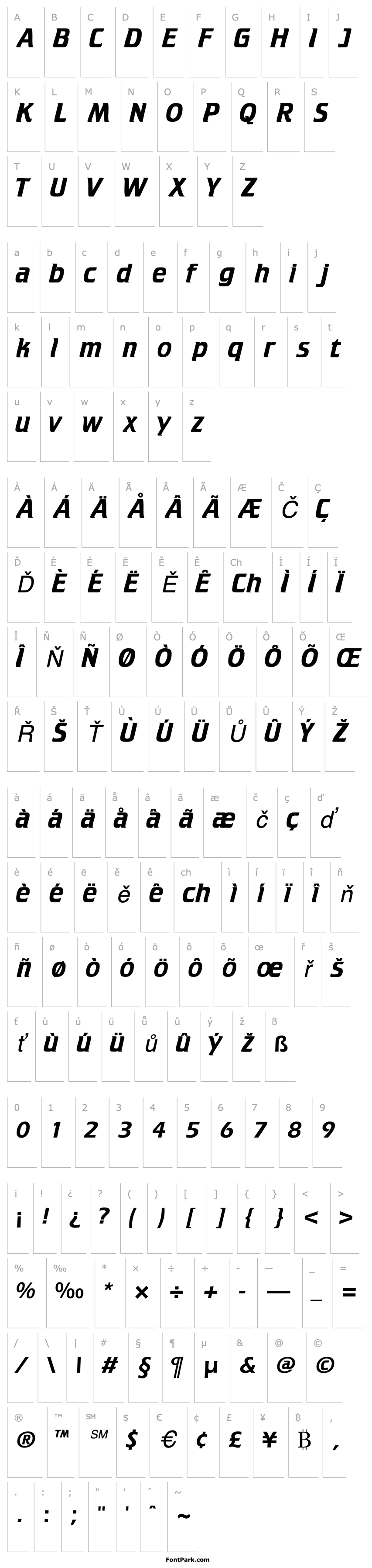 Overview CaesarSSK Italic