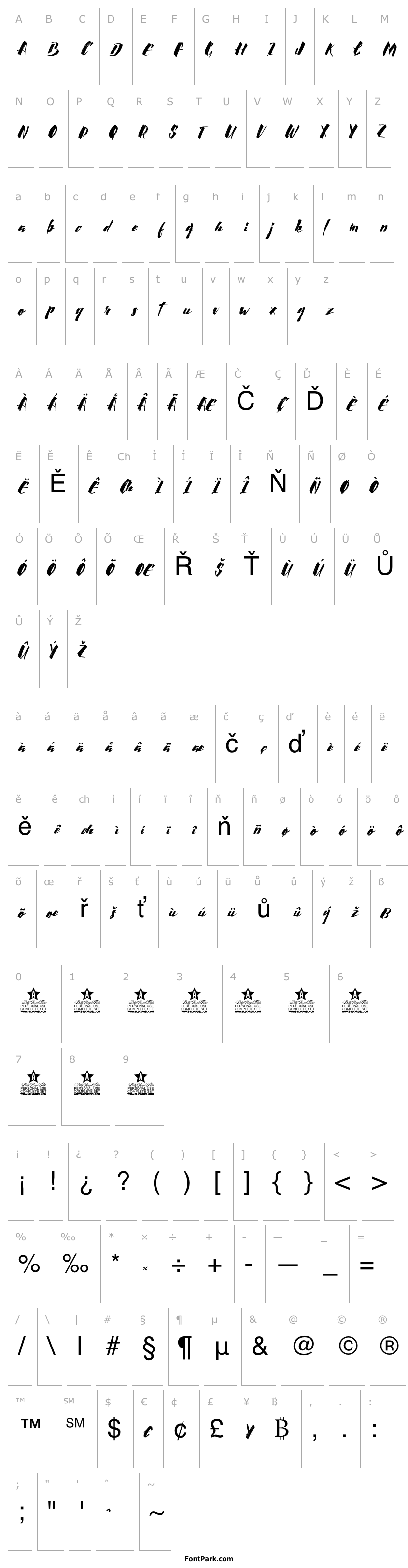 Přehled Calligraphy