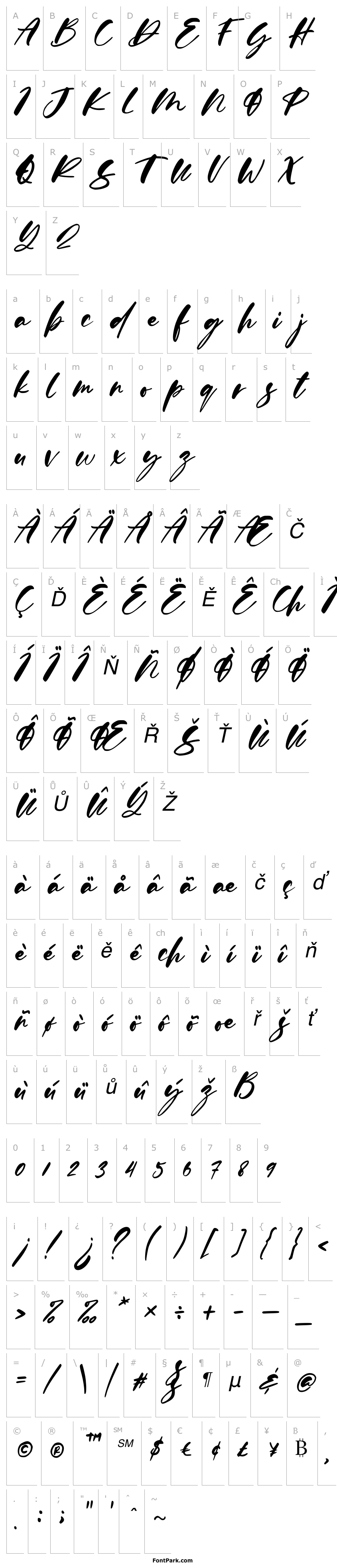 Přehled Calysta Rose Italic