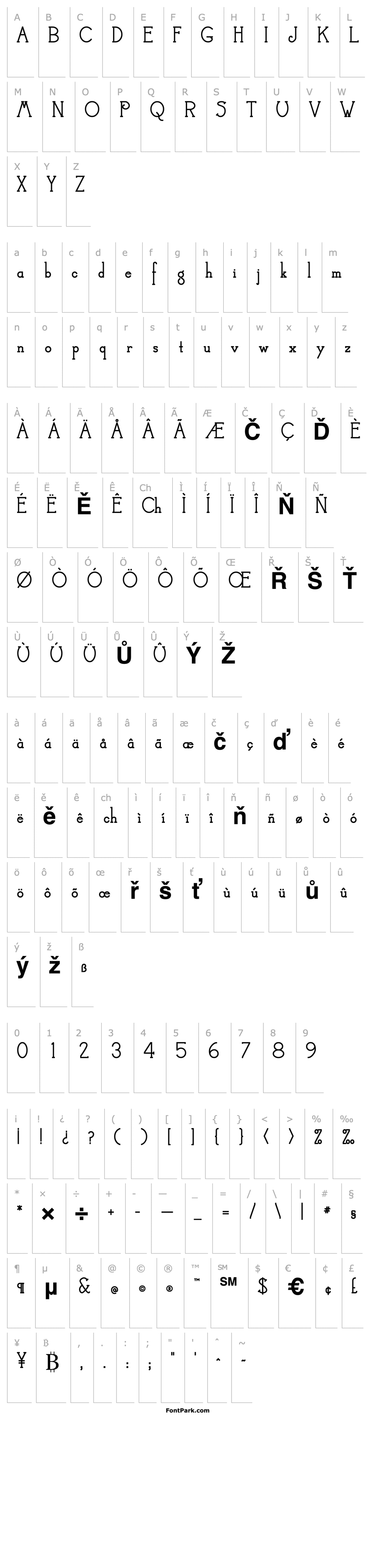 Přehled Camelot MF Bold