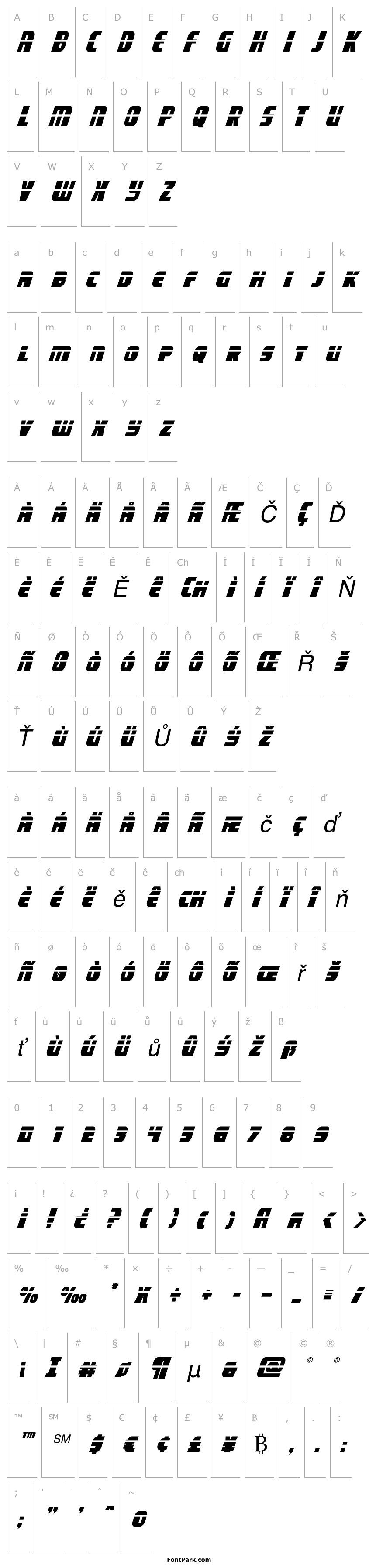 Přehled Camp Justice Laser Italic
