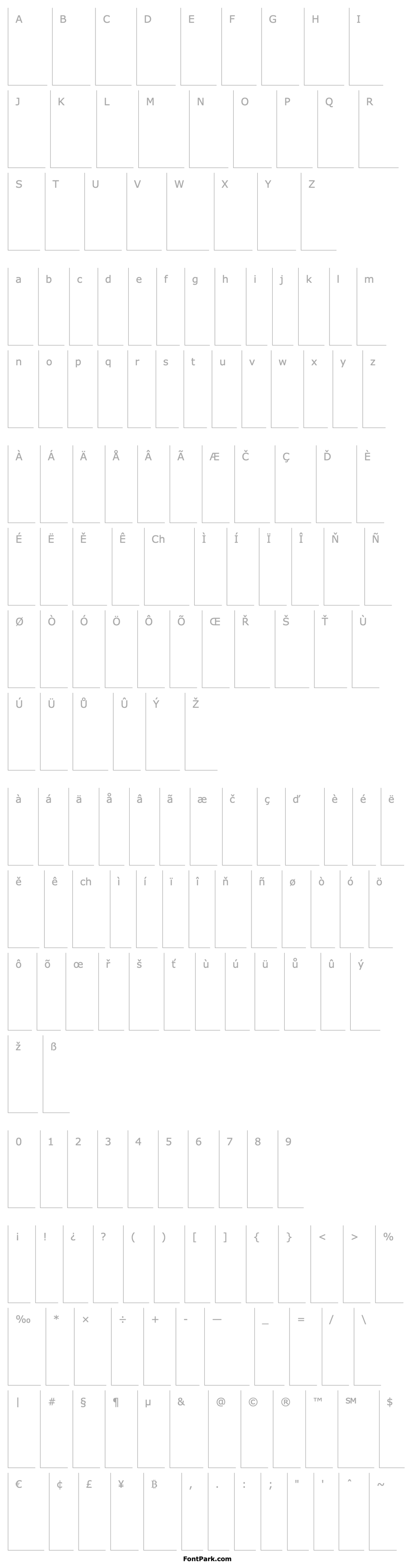 Overview Cancellaresca Script Plain