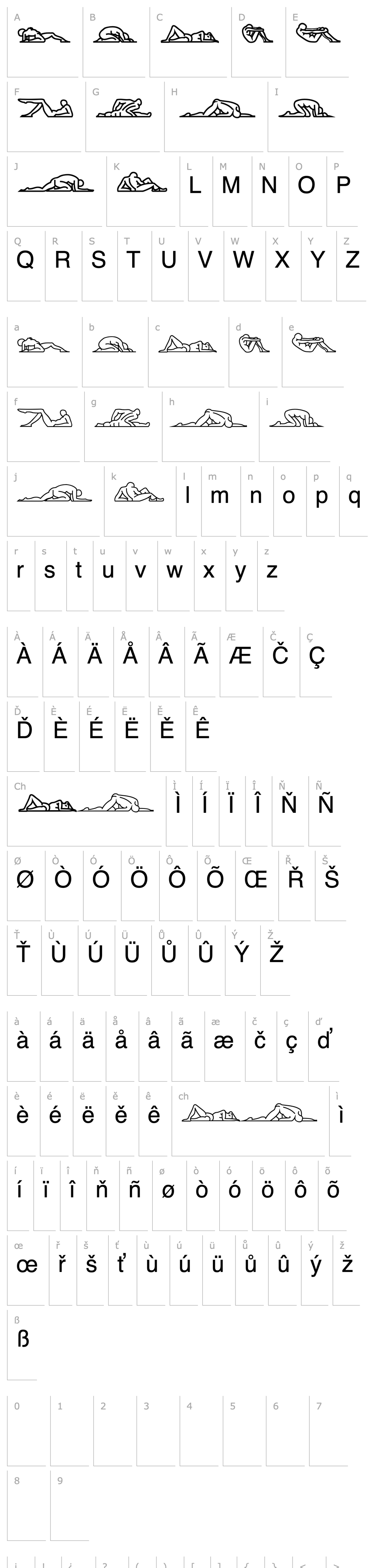 Overview Candide Dingbats