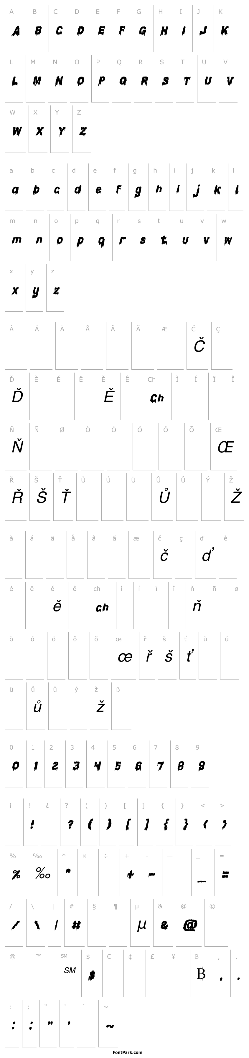 Overview Candle Light Italic