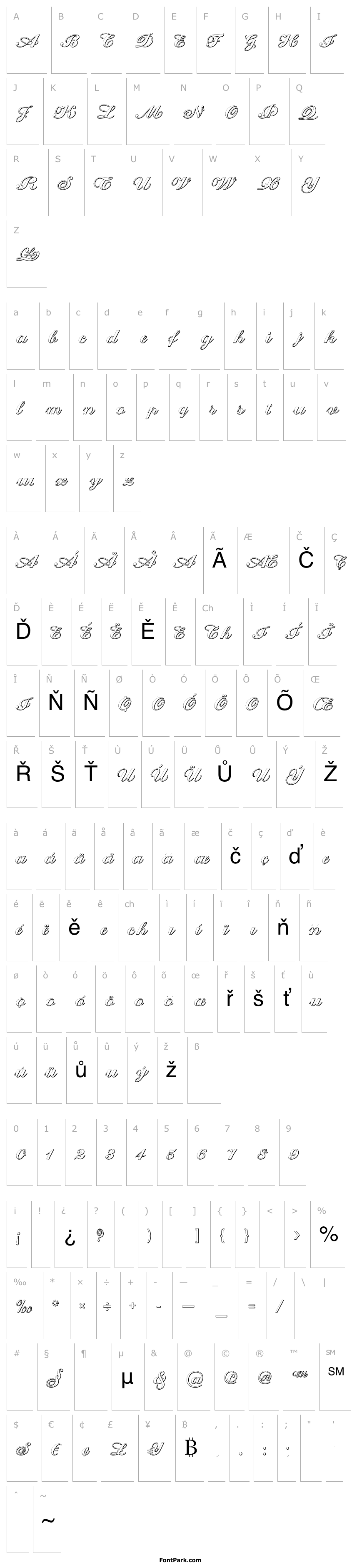 Přehled CantateBeveled