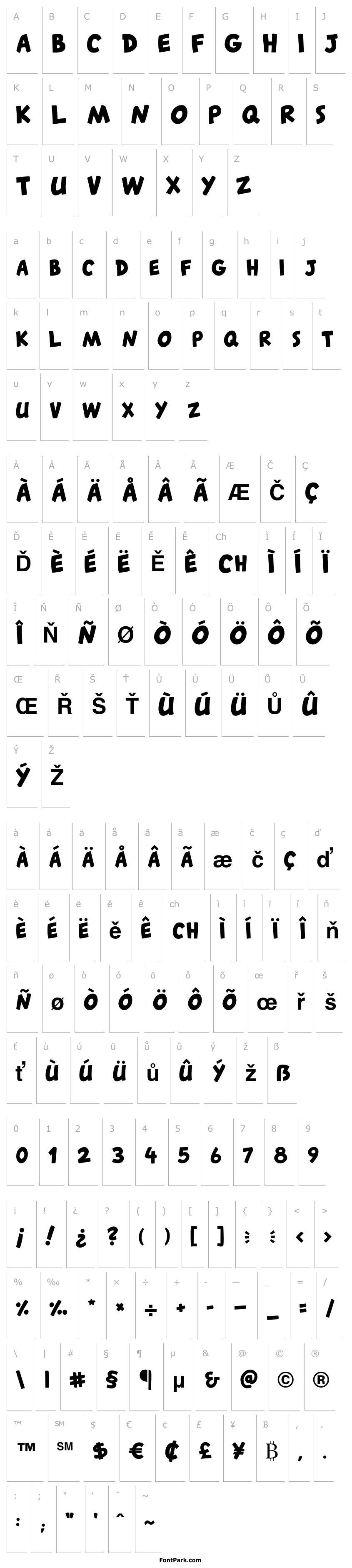 Přehled CantedFX-Bold